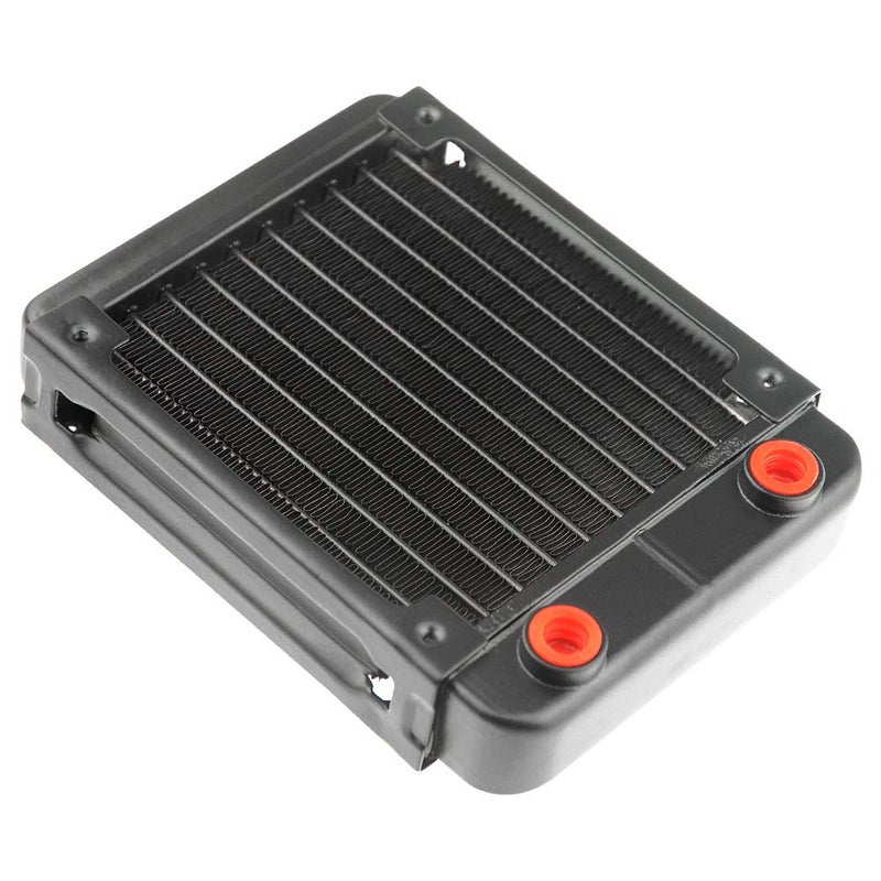 BXQINLENX 10 Pipe Aluminum Heat Exchanger Radiator for PC CPU CO2 Laser Water Cool System Computer 120mm(B) - Image 4